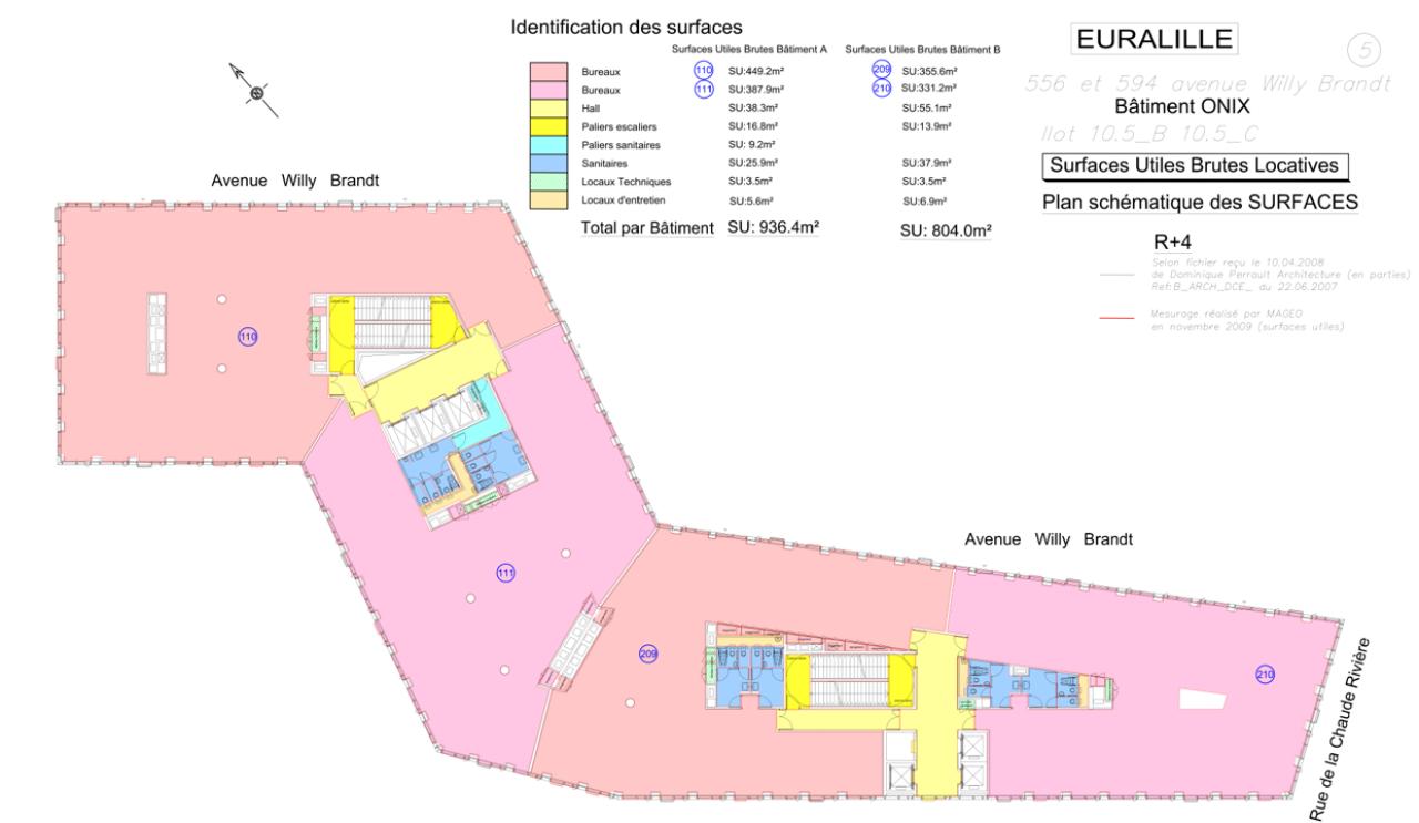 Bureau Lille 2822m² Location bureau Lille Nord OLBUR2114168 19